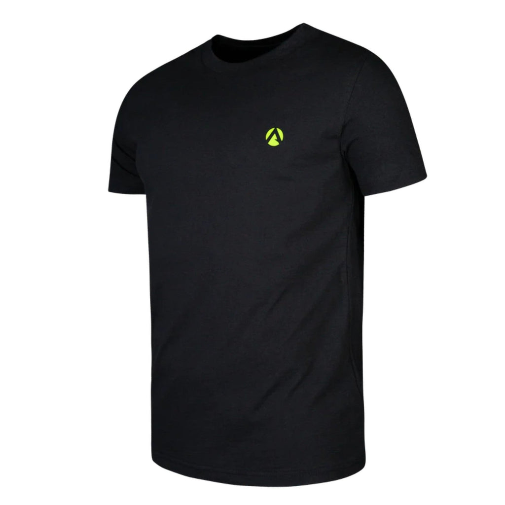 Black Short Sleeve T-Shirt Short (Lime - AIS) - Arbortec Forestwear