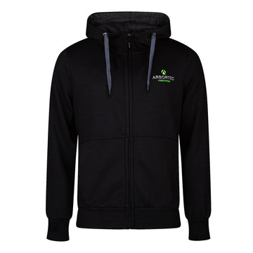 Black Zip Hoodie - Arbortec Forestwear