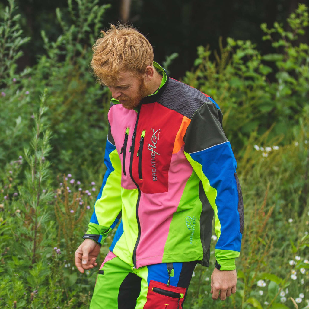 Breatheflex Lightweight Work Jacket - Multi Colour - Arbortec Forestwear