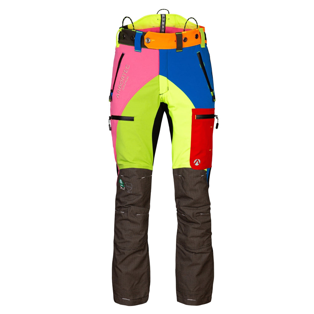 Breatheflex Pro Chainsaw Trousers Design A Class 1 - Multi Colour AT4060 - Arbortec Forestwear