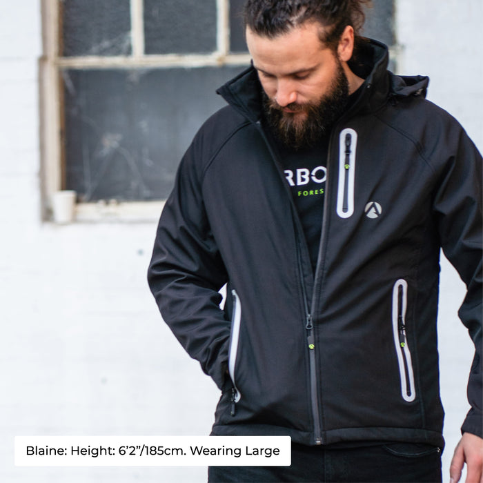 Caiman Breathedry Softshell Black - Arbortec Forestwear