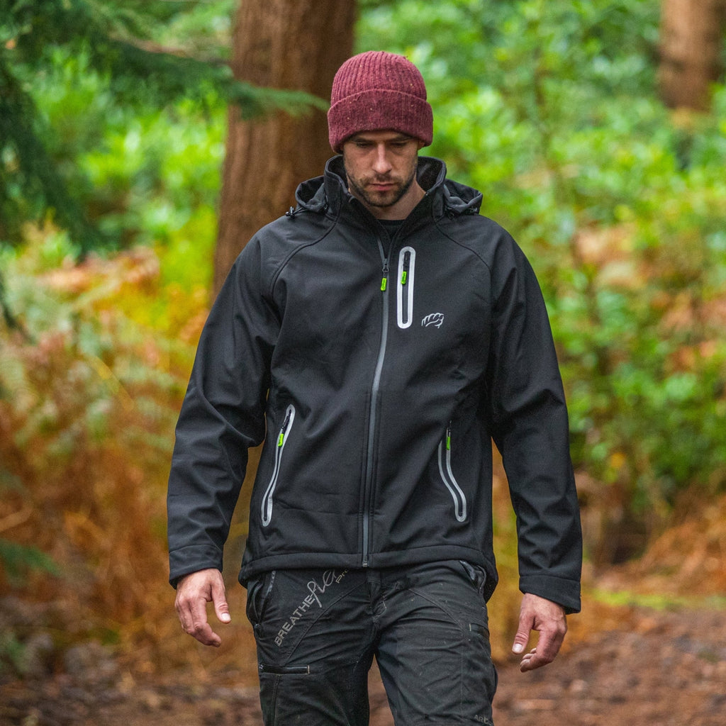 Caiman Breathedry Softshell Black - Arbortec Forestwear