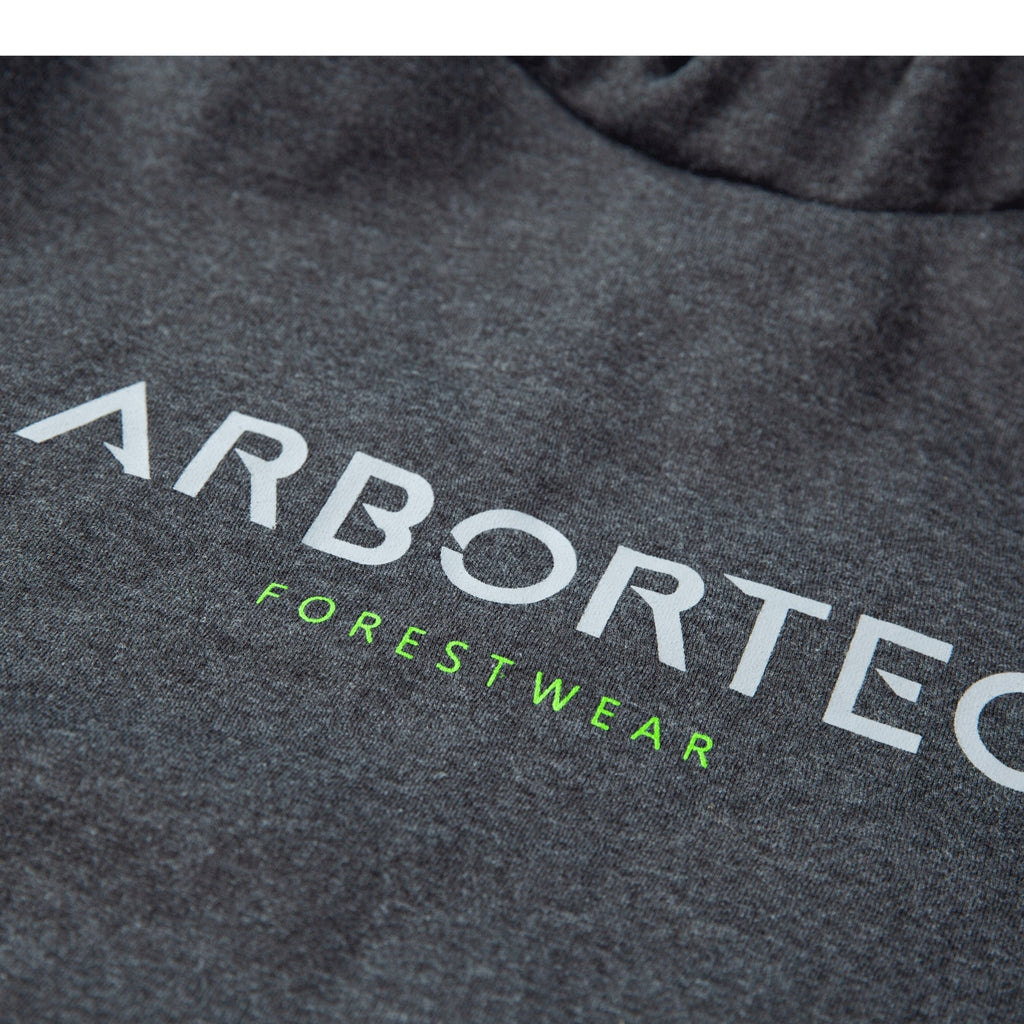 Charcoal High - Neck Hoodie - Arbortec Forestwear