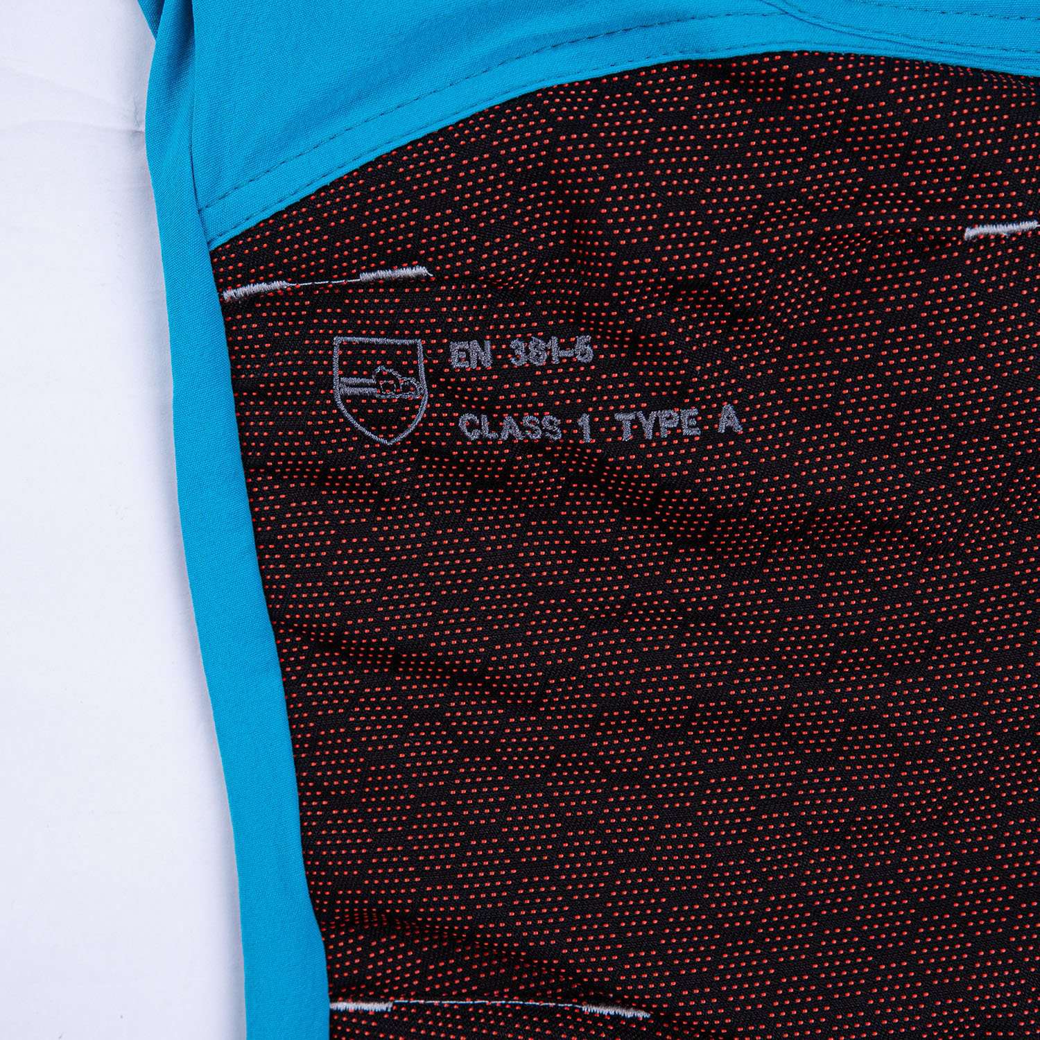 Freestyle Chainsaw Trousers Design A Class 1 - Aqua - AT4061 - Arbortec Forestwear
