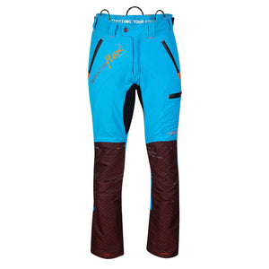 Freestyle Chainsaw Trousers Design A Class 1 - Aqua - AT4061 - Arbortec Forestwear