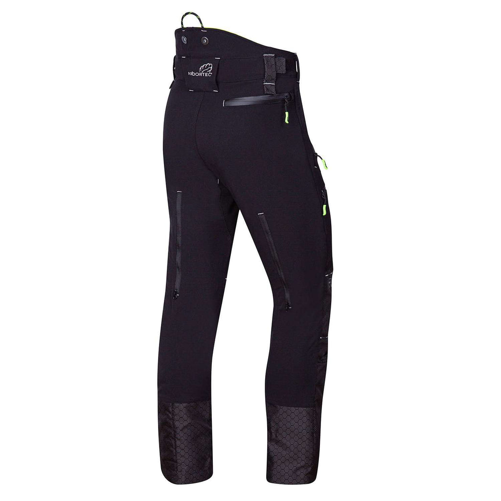 Freestyle Chainsaw Trousers Design A Class 1 - Black - AT4061 - Arbortec Forestwear