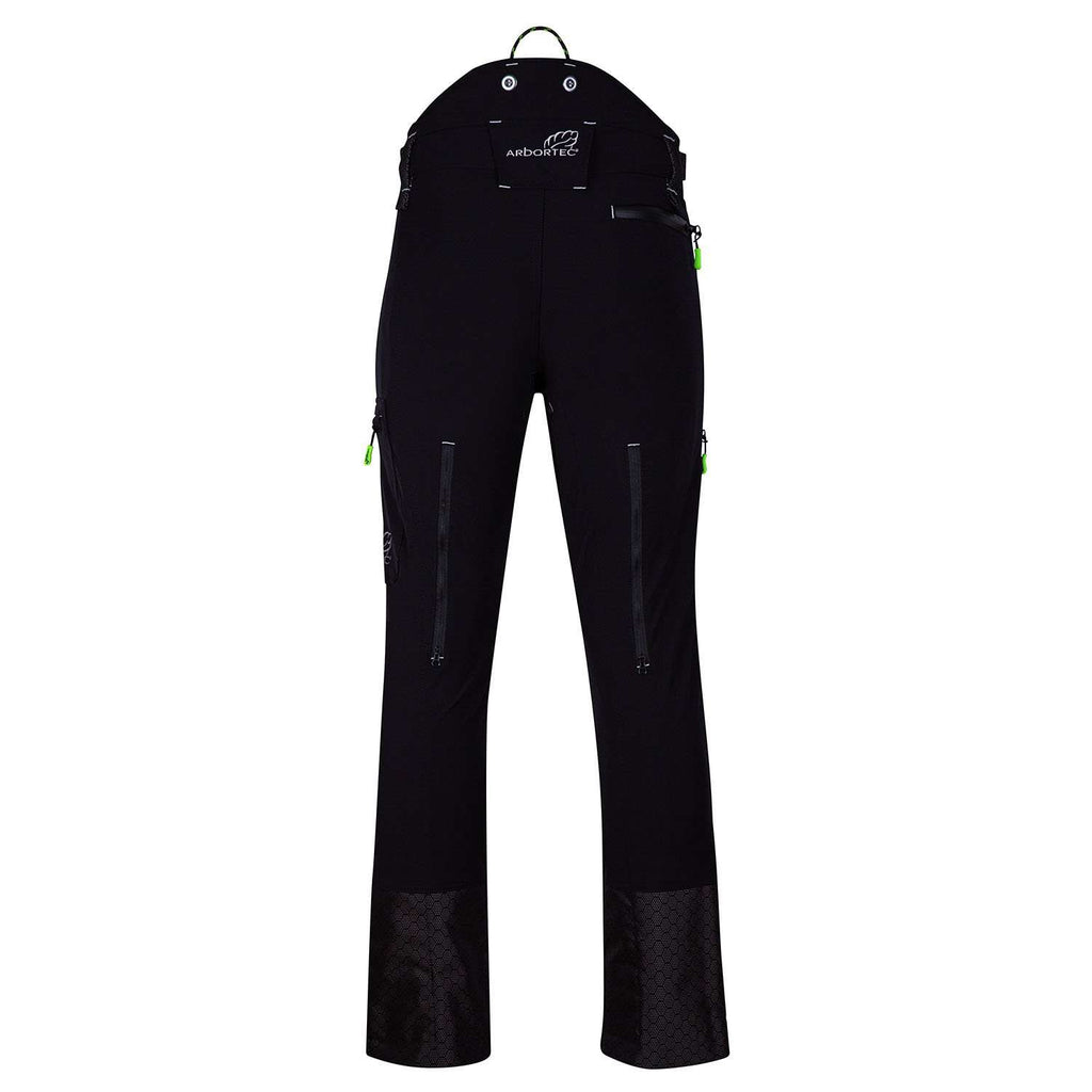 Freestyle Chainsaw Trousers Design A Class 1 - Black - AT4061 - Arbortec Forestwear