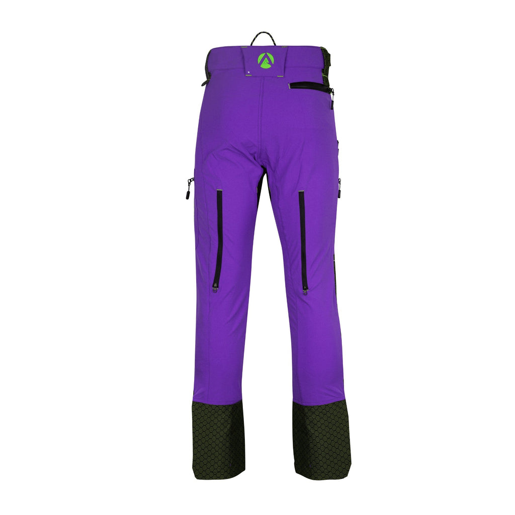 Freestyle Chainsaw Trousers Design A Class 1 - Purple - AT4061 - Arbortec Forestwear