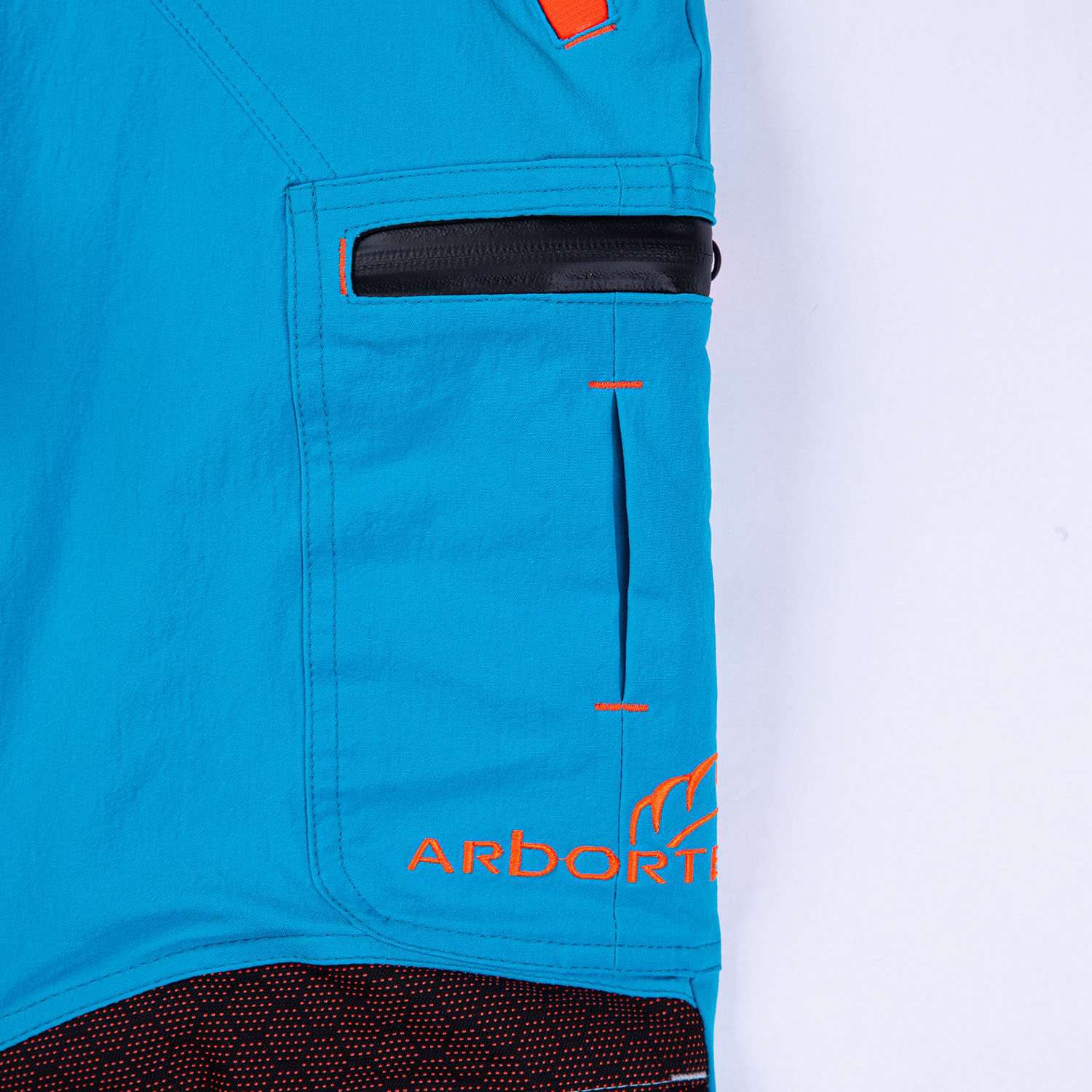 Freestyle Chainsaw Trousers Design C Class 1 - Aqua - AT4071 - Arbortec Forestwear