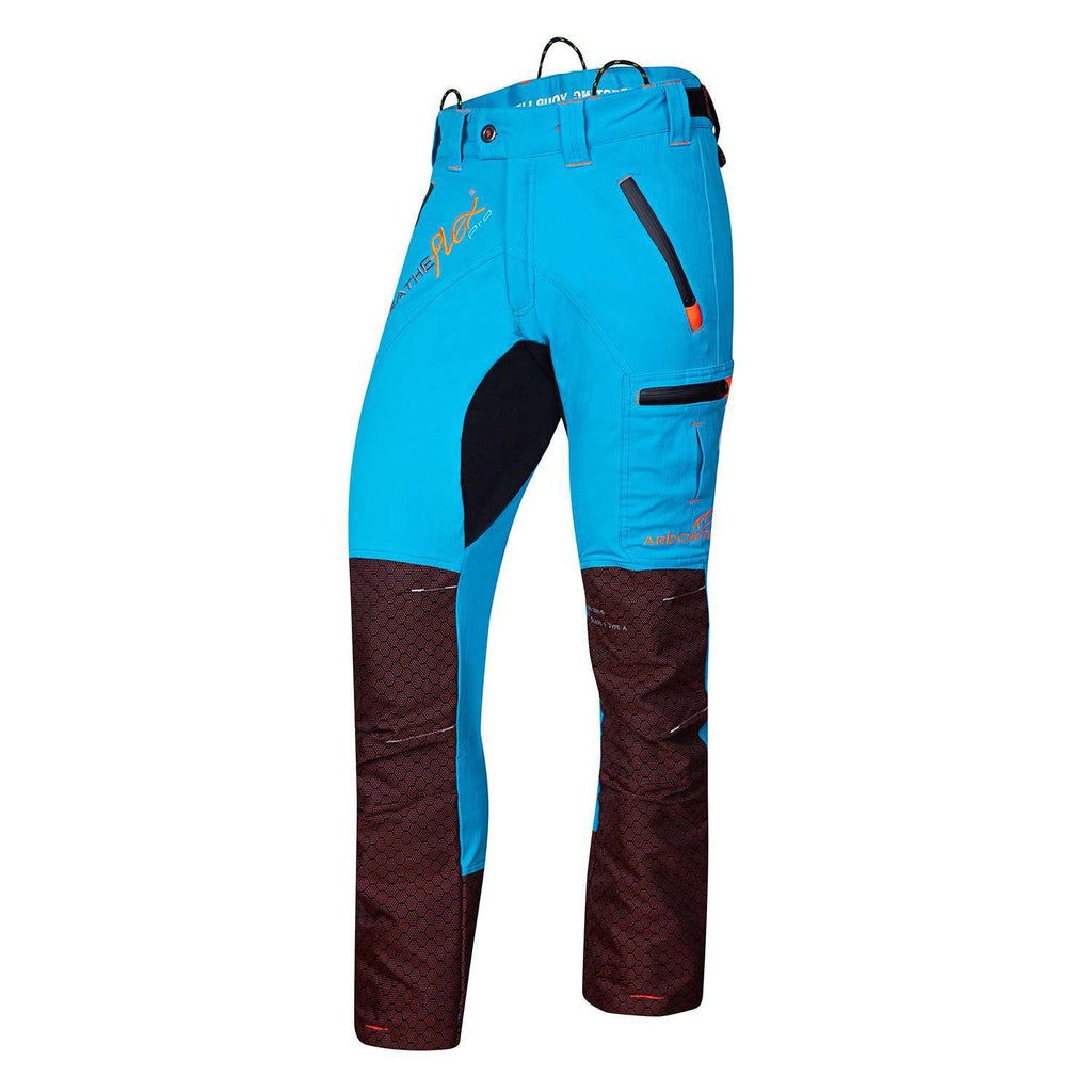 Freestyle Chainsaw Trousers Design C Class 1 - Aqua - AT4071 - Arbortec Forestwear