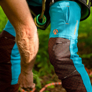 Freestyle Chainsaw Trousers Design C Class 1 - Aqua - AT4071 - Arbortec Forestwear