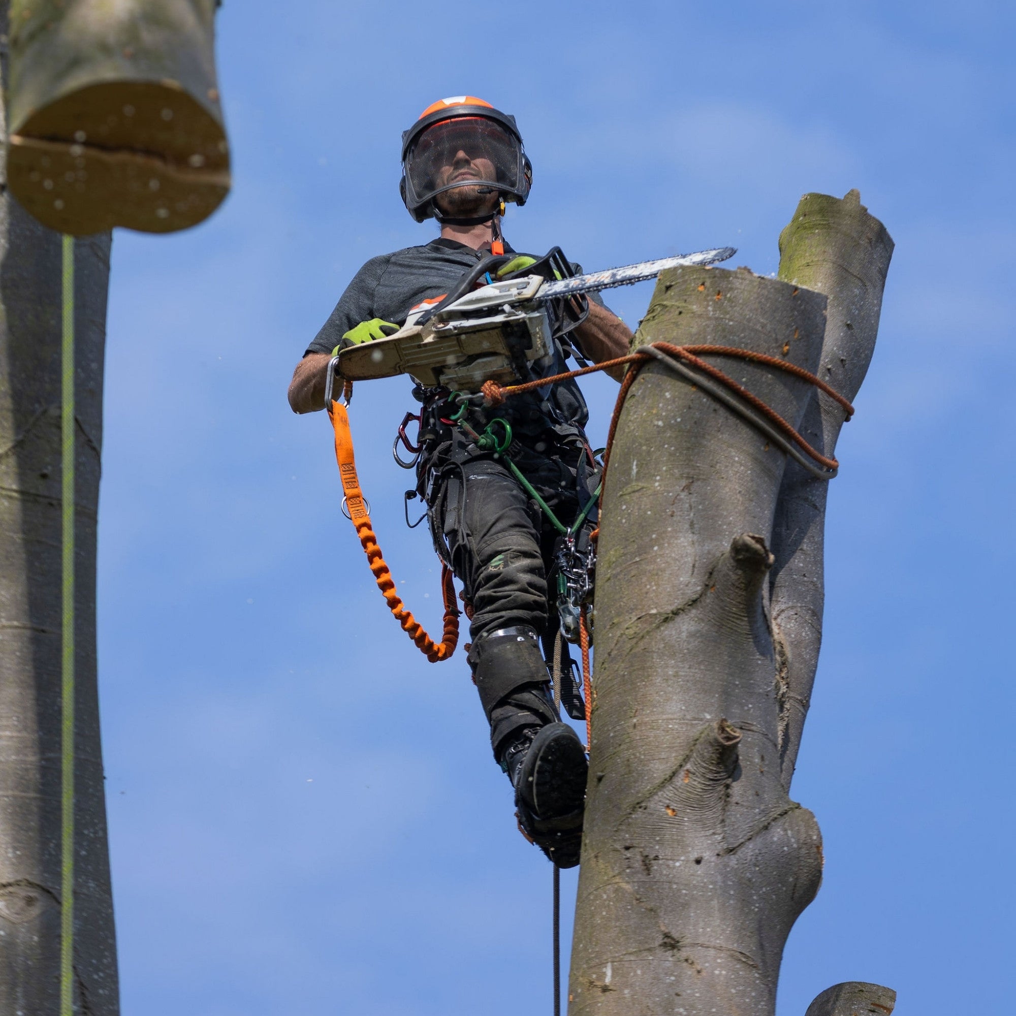Freestyle Chainsaw Trousers Design C Class 1 - Black - AT4071 - Arbortec Forestwear