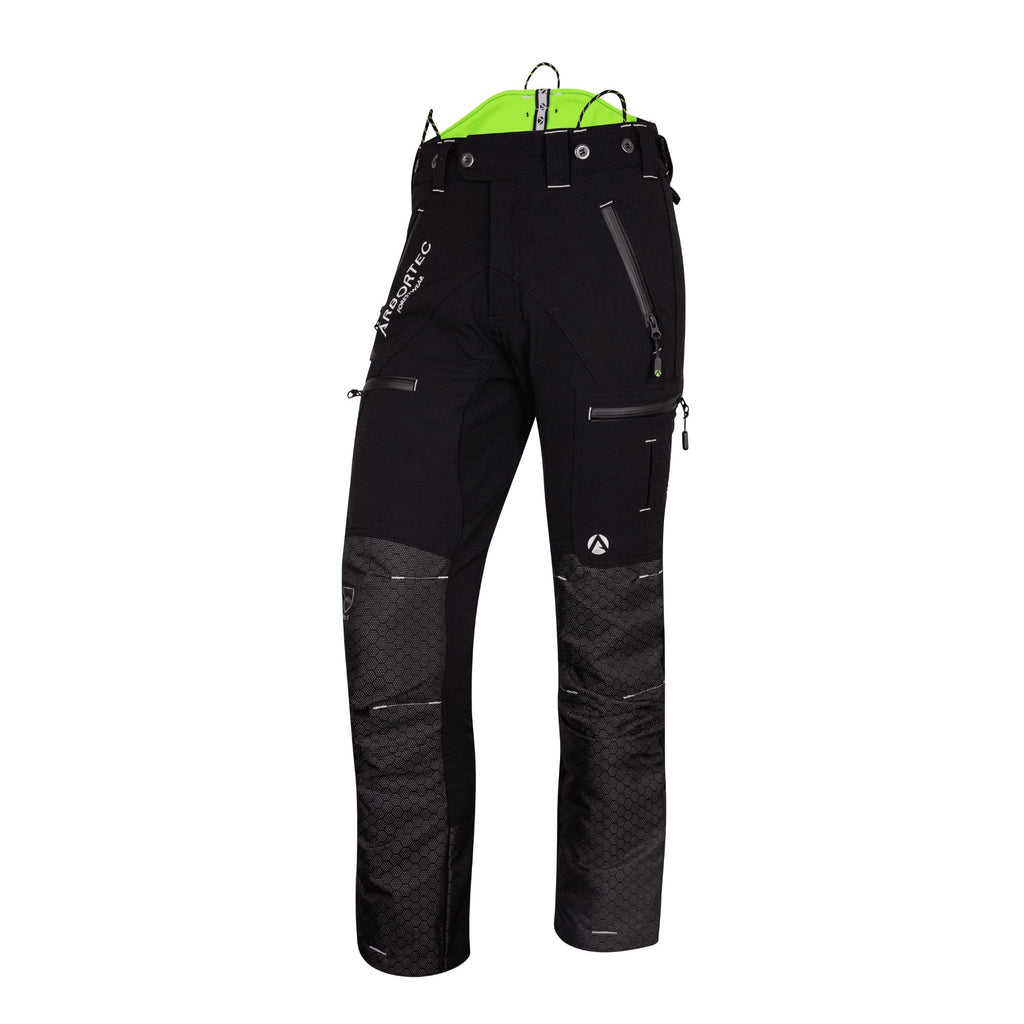 Freestyle Chainsaw Trousers Design C Class 1 - Black - AT4071 - Arbortec Forestwear