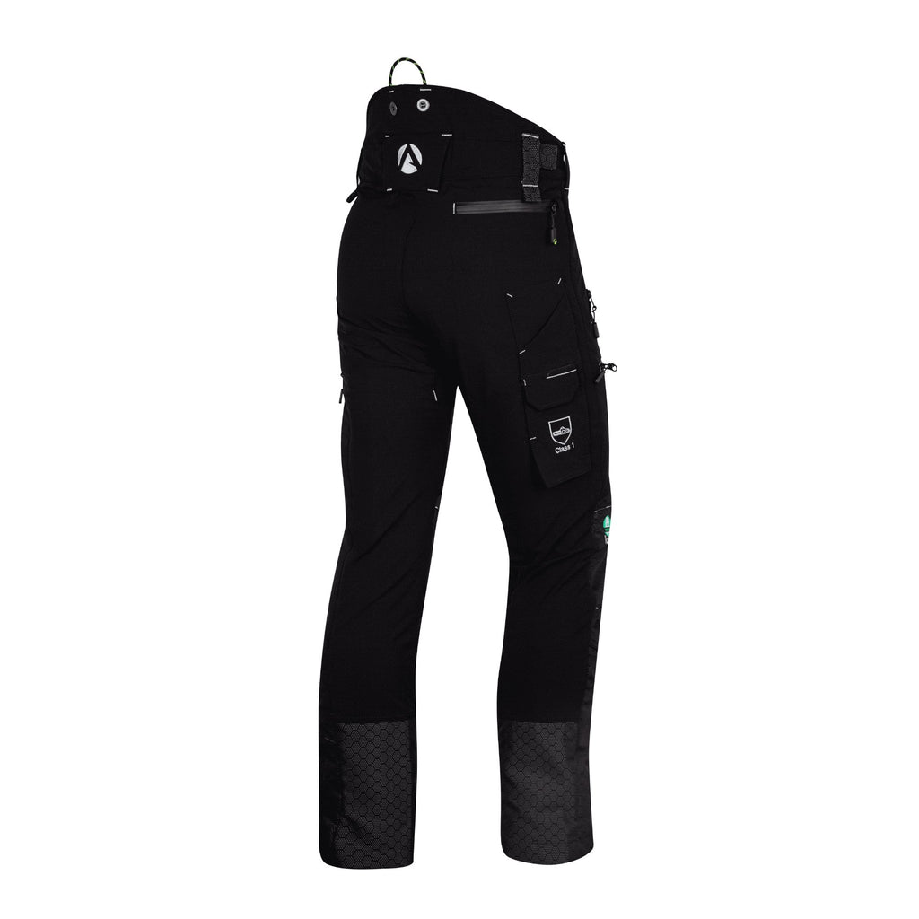 Freestyle Chainsaw Trousers Design C Class 1 - Black - AT4071 - Arbortec Forestwear