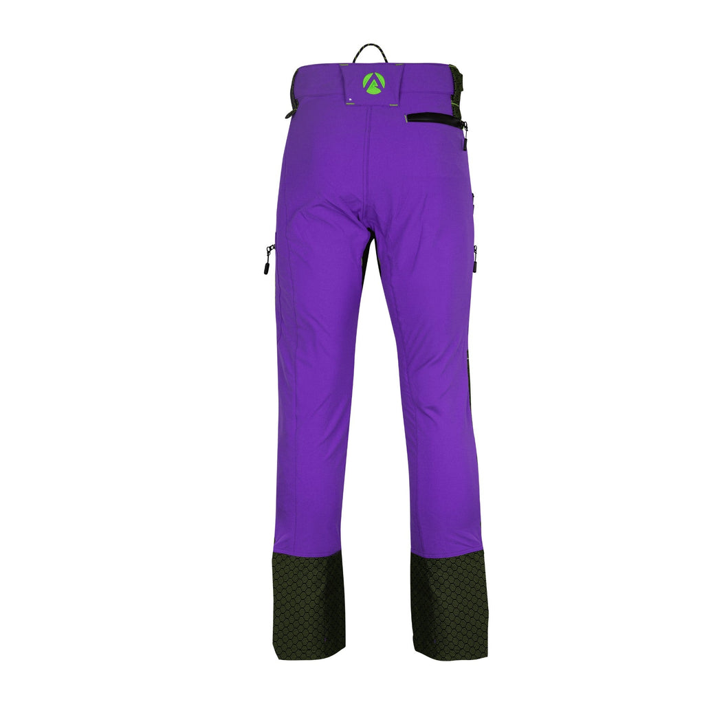 Freestyle Chainsaw Trousers Design C Class 1 - Purple - AT4071 - Arbortec Forestwear