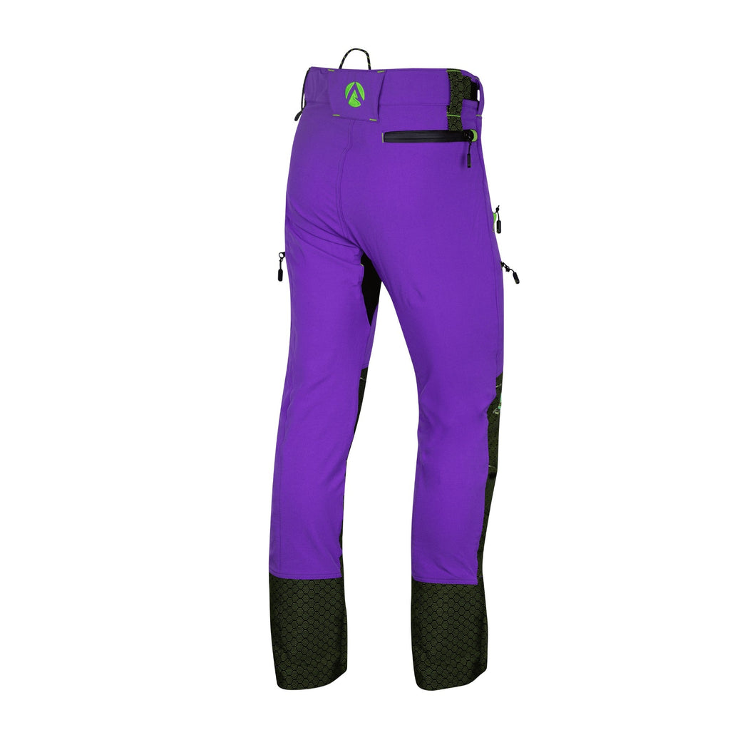 Freestyle Chainsaw Trousers Design C Class 1 - Purple - AT4071 - Arbortec Forestwear