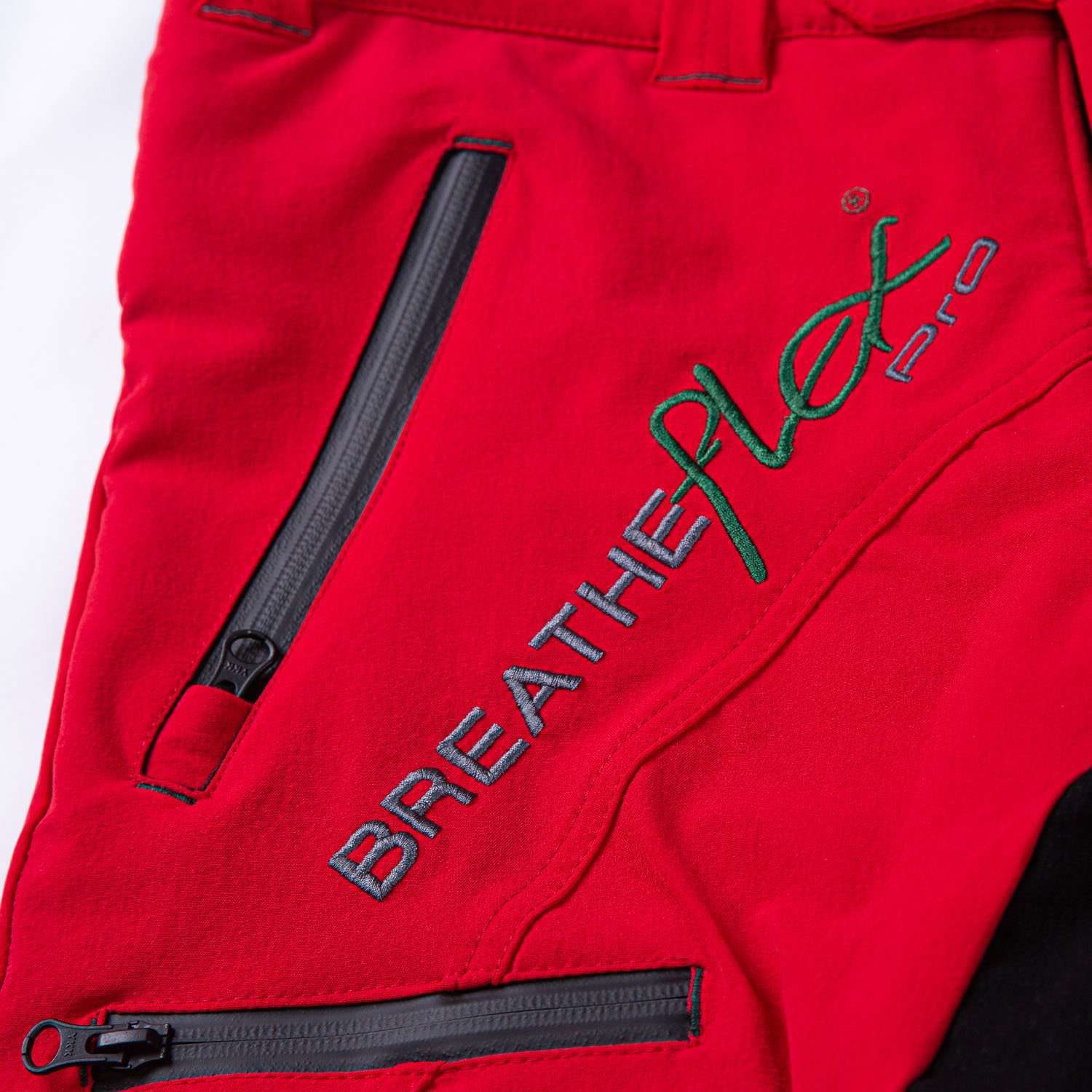 Freestyle Chainsaw Trousers Design C Class 1 - Red - AT4071 - Arbortec Forestwear