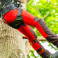 Freestyle Chainsaw Trousers Design C Class 1 - Red - AT4071 - Arbortec Forestwear