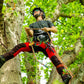 Freestyle Chainsaw Trousers Design C Class 1 - Red - AT4071 - Arbortec Forestwear