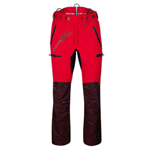 Freestyle Chainsaw Trousers Design C Class 1 - Red - AT4071 - Arbortec Forestwear