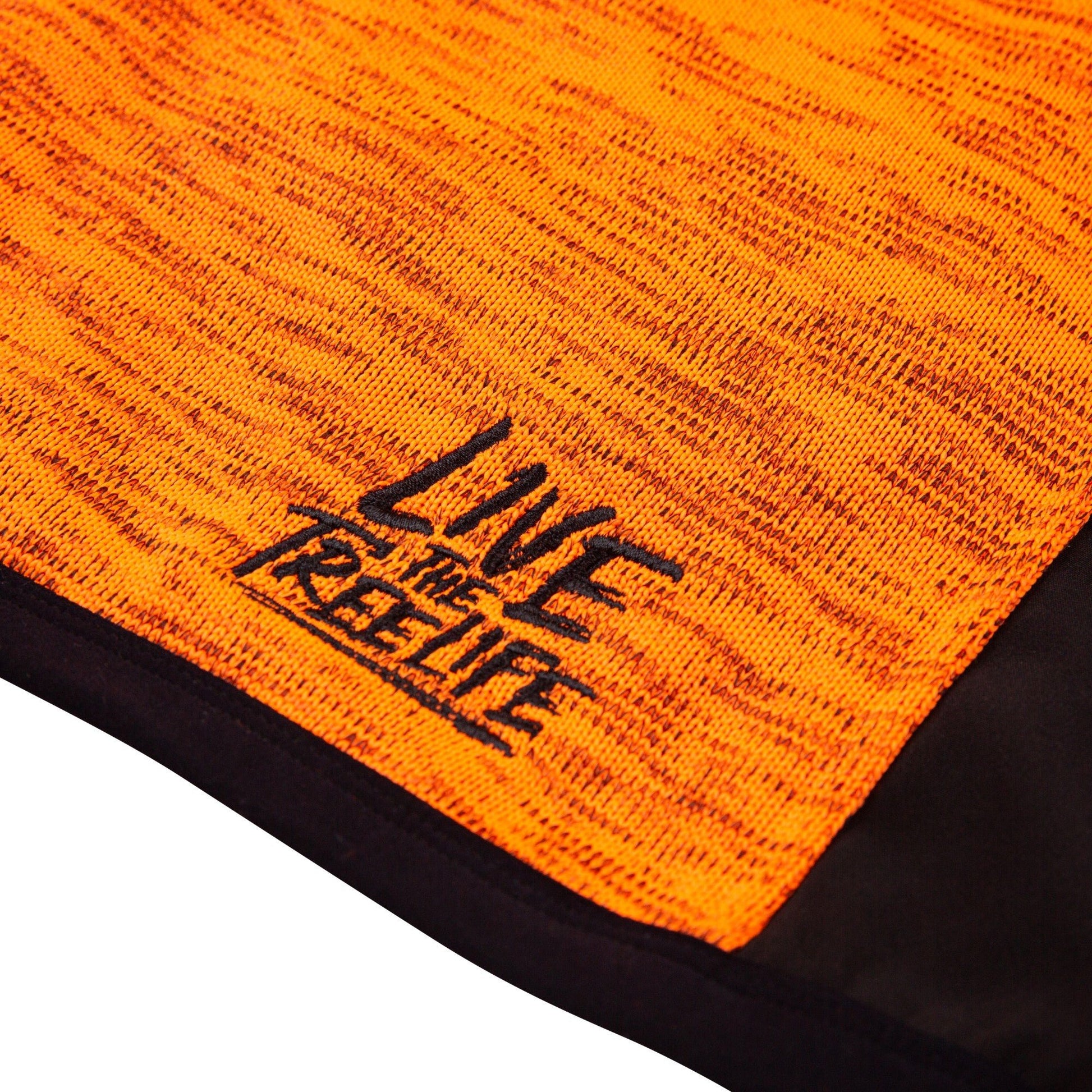 Kudu Plus Melange Zip Sweater Orange - Arbortec Forestwear