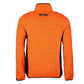Kudu Plus Melange Zip Sweater Orange - Arbortec Forestwear