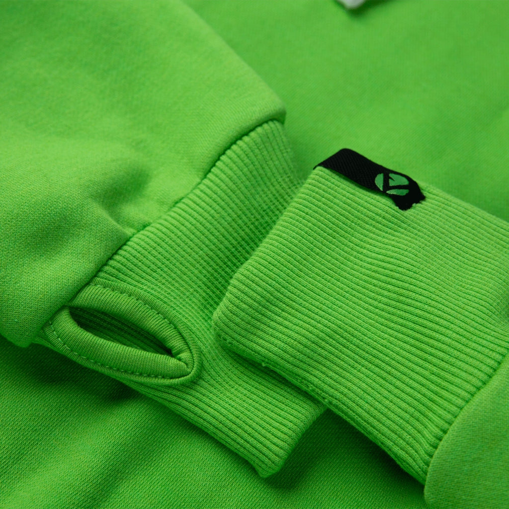 Lime High - Neck Hoodie - Arbortec Forestwear