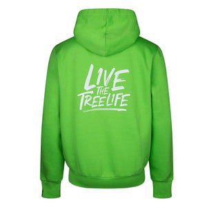 Lime High - Neck Hoodie - Arbortec Forestwear