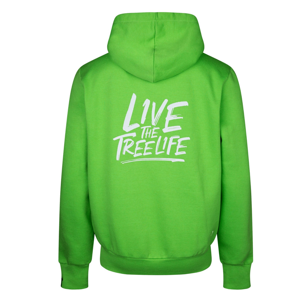 Lime High - Neck Hoodie - Arbortec Forestwear