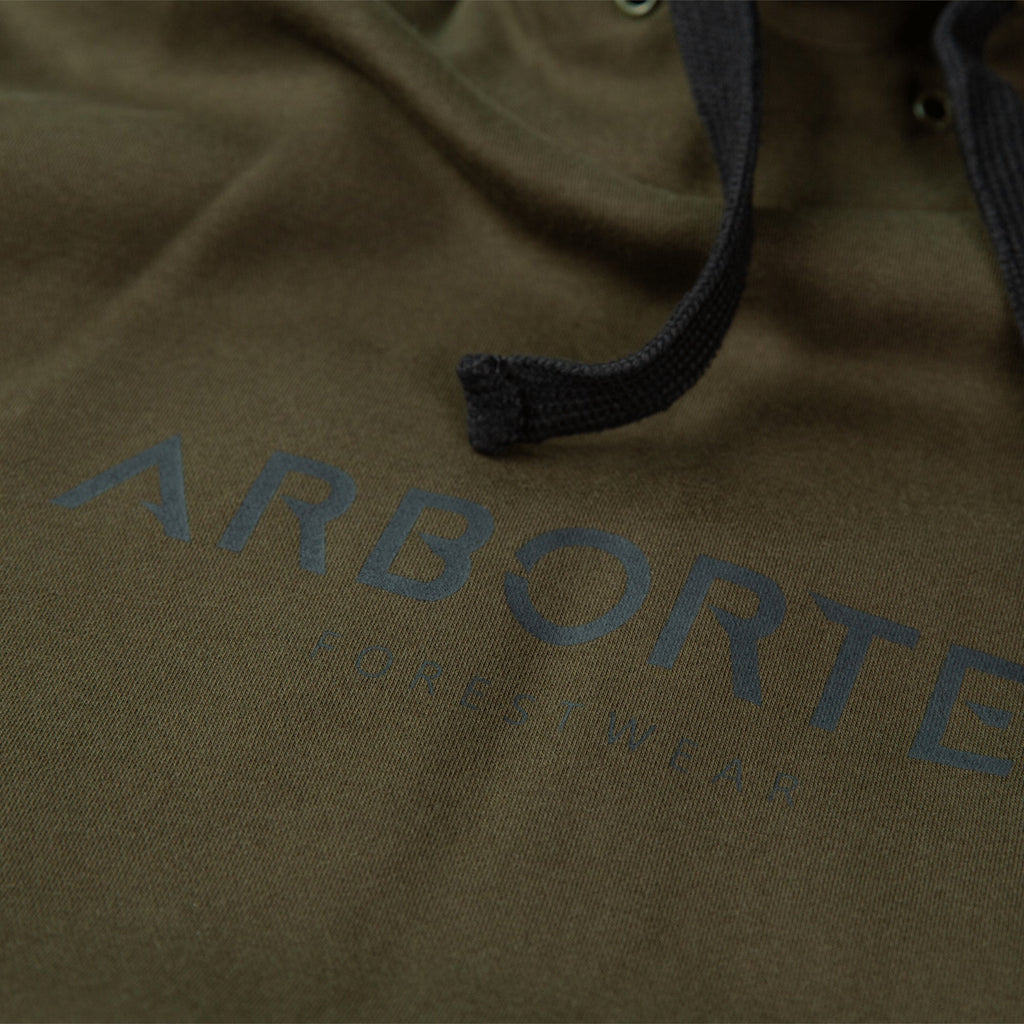 Olive Pull - Over Hoodie - Arbortec Forestwear