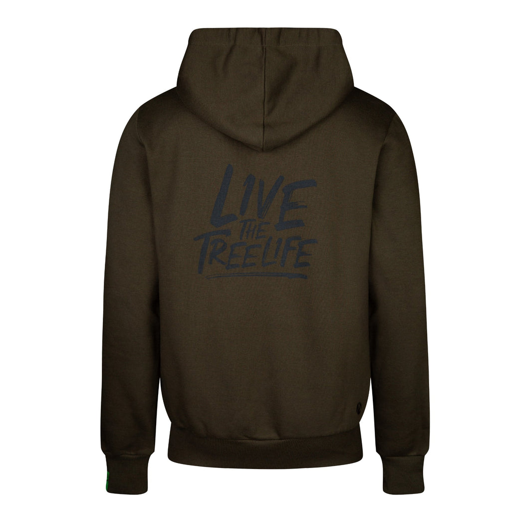 Olive Pull - Over Hoodie - Arbortec Forestwear