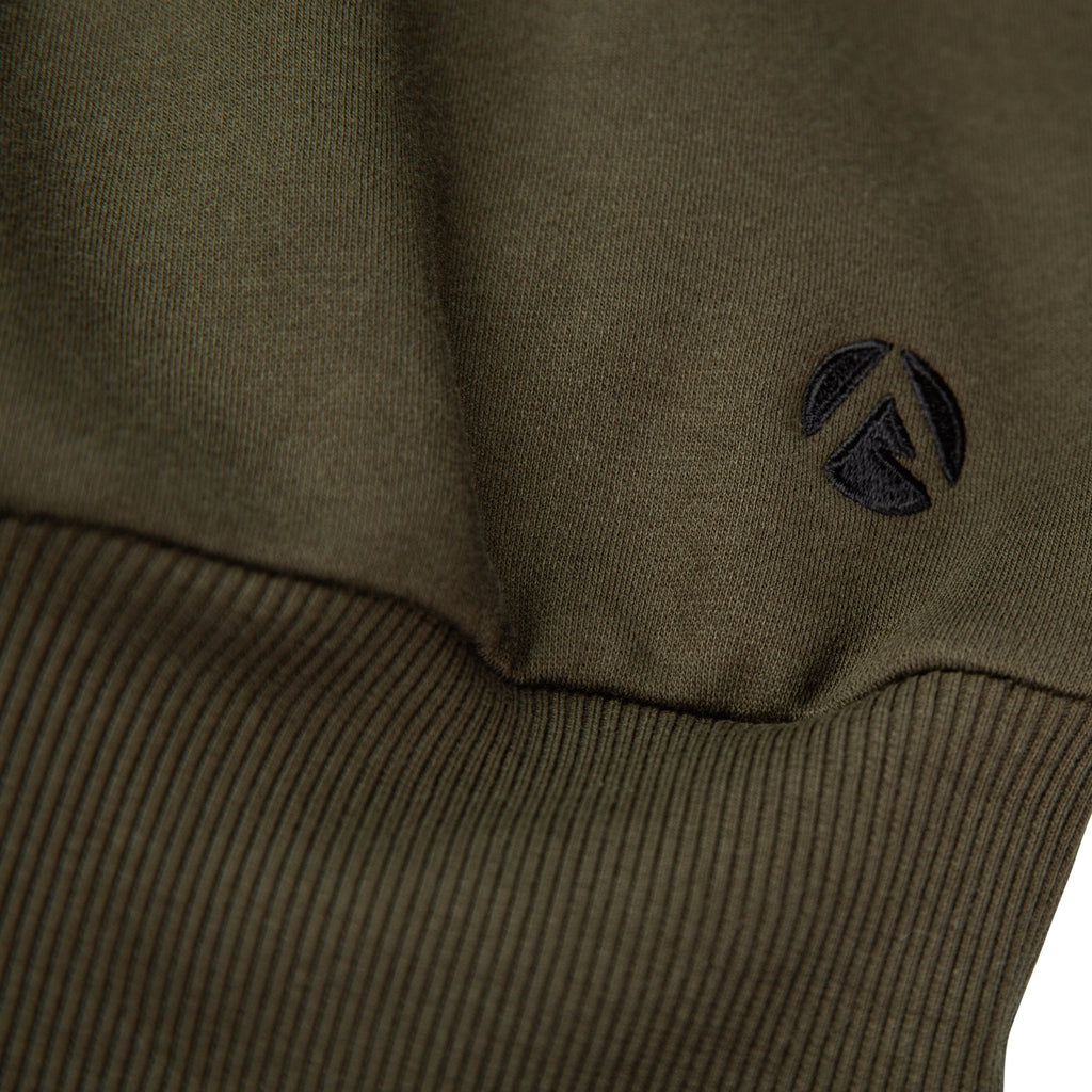 Olive Pull - Over Hoodie - Arbortec Forestwear