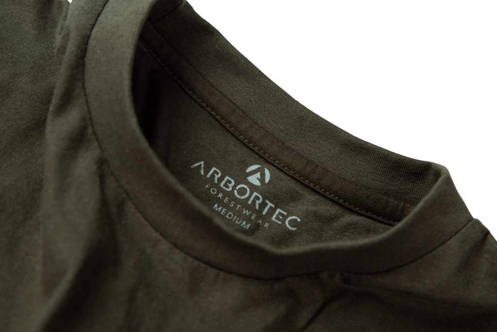 Olive Short Sleeve T-Shirt Short - Arbortec Forestwear