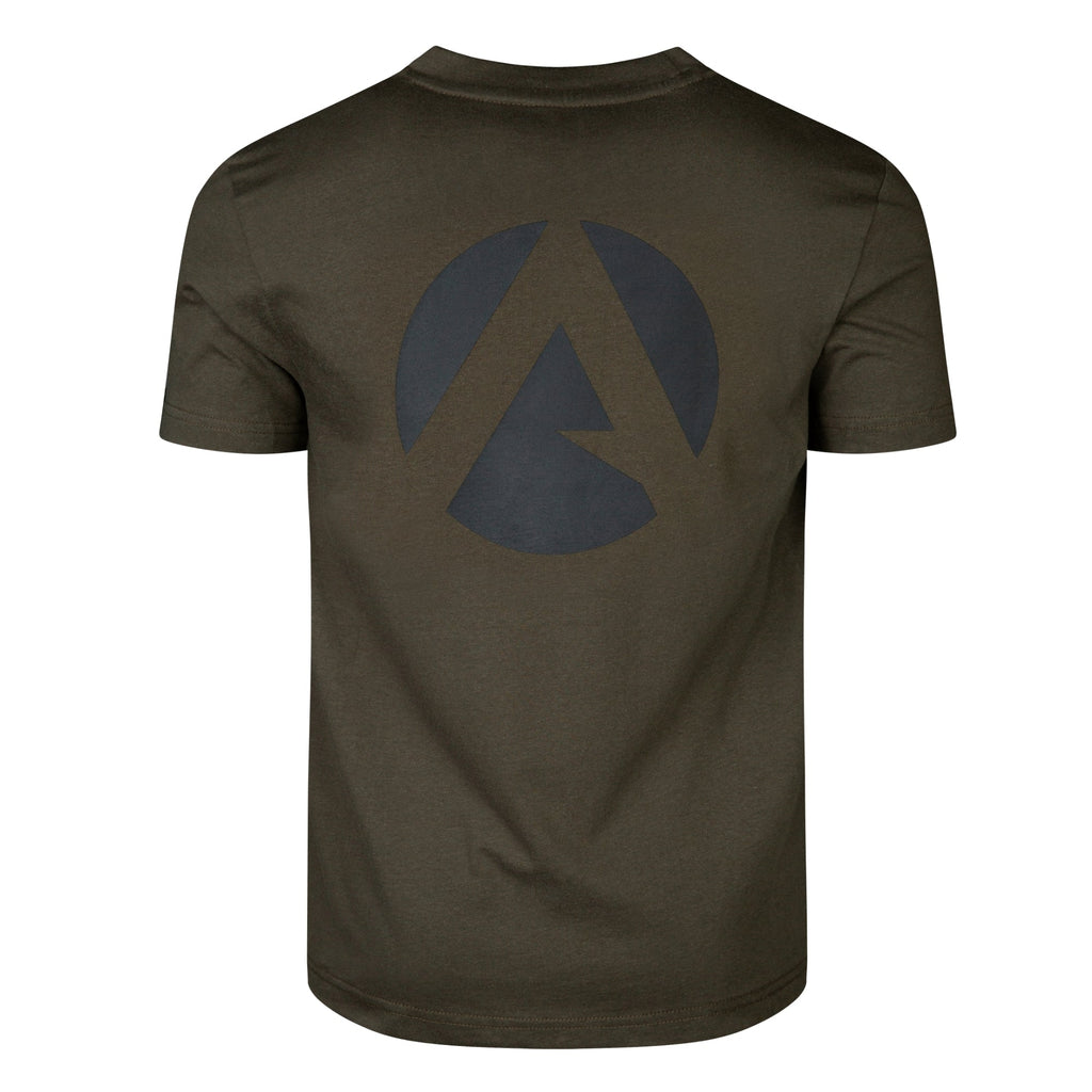 Olive Short Sleeve T-Shirt Short (Black - AFS/AIL) - Arbortec Forestwear