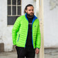 AT4600 - Reversible Puffer Jacket - Lime/Blue
