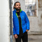AT4600 - Reversible Puffer Jacket - Lime/Blue