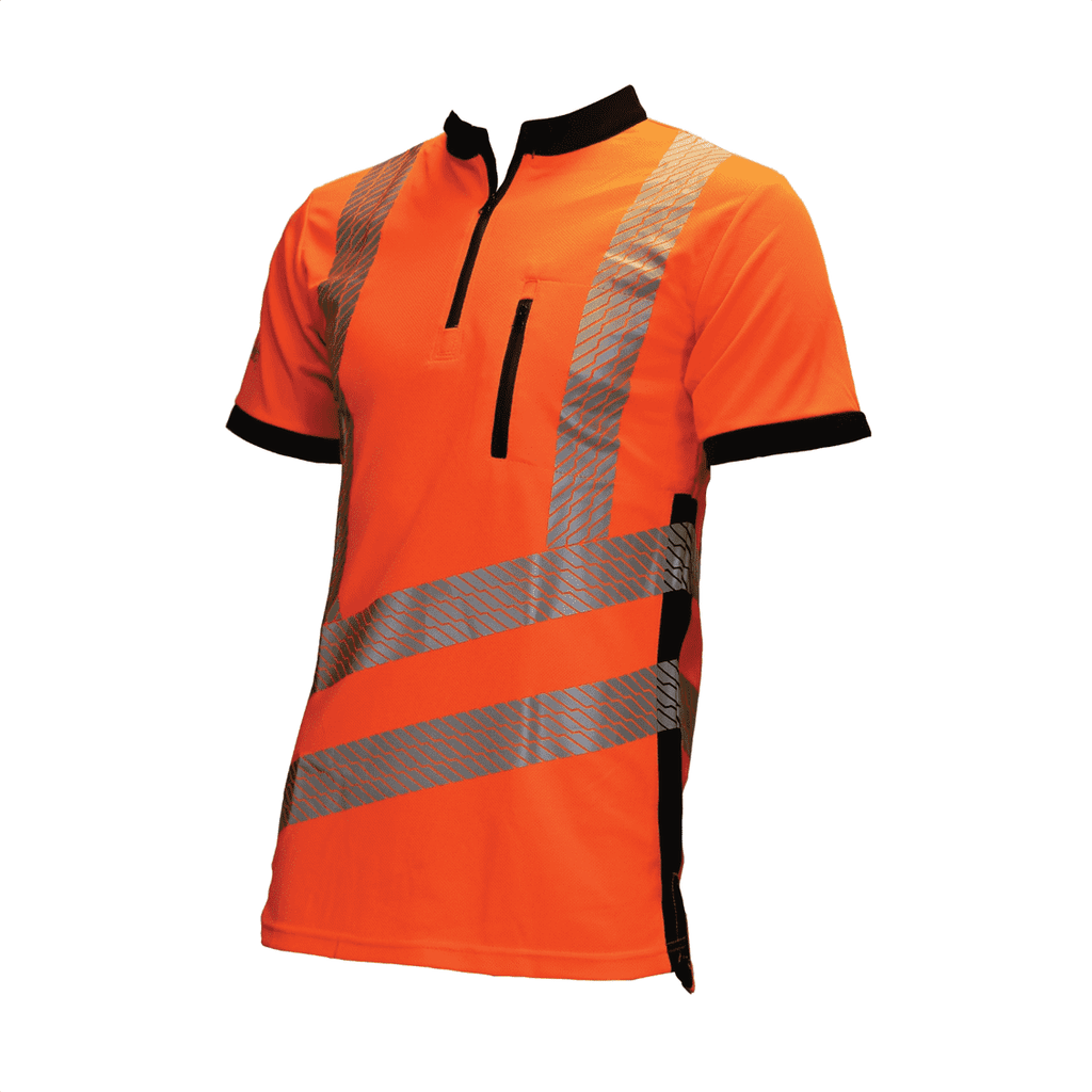 THHV2000 Short Sleeve T-Shirt Hi-Vis Orange - Arbortec Forestwear
