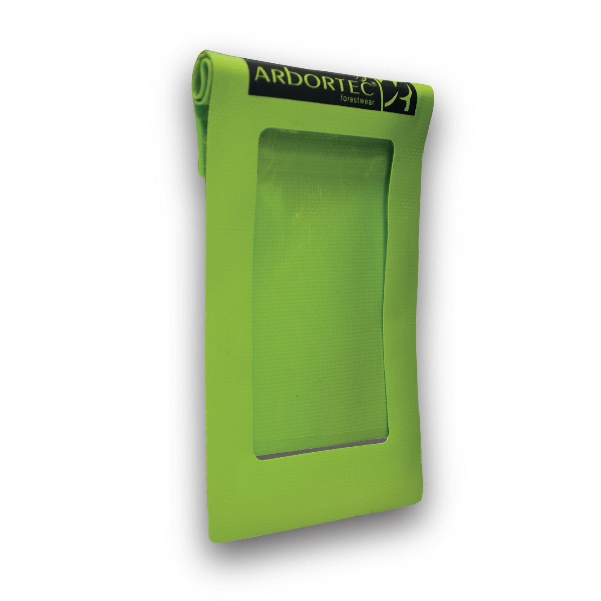 Waterproof Phone Pouch - Lime - Arbortec Forestwear