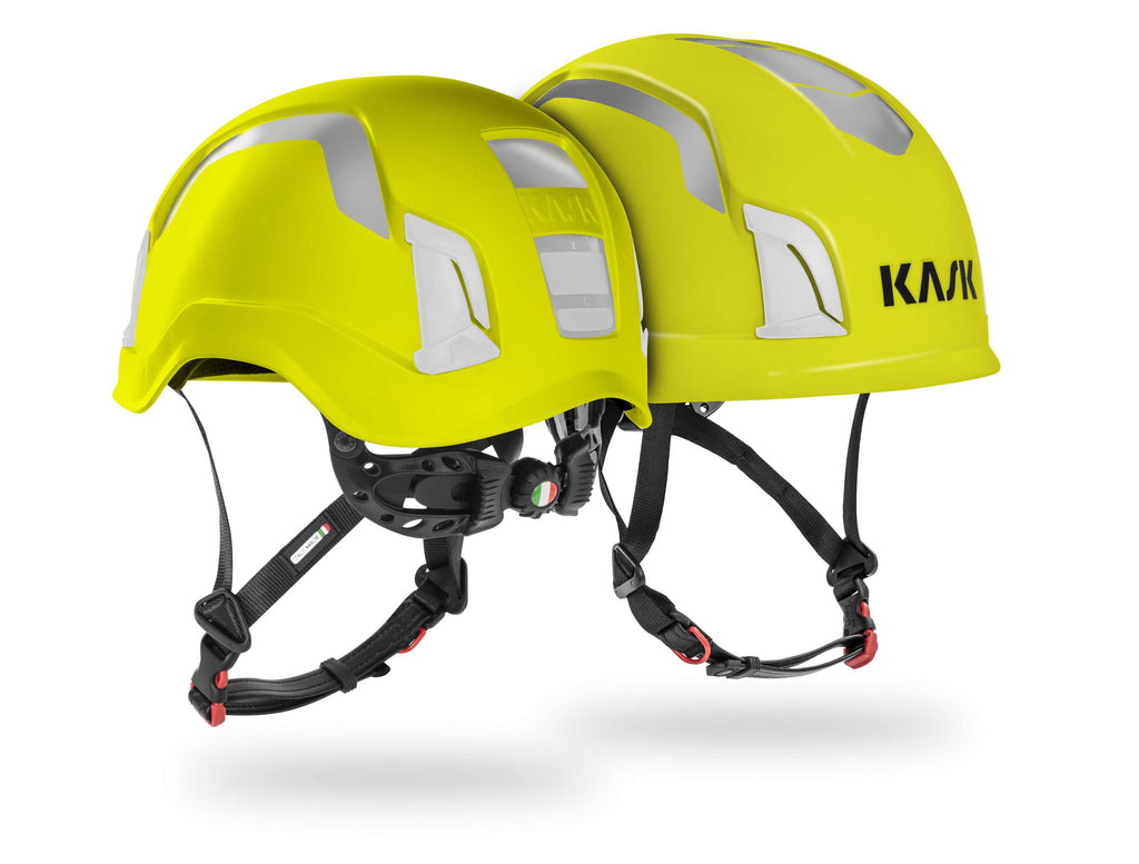 WHE00025 KASK Zenith Hi-Vis Helmet - EN 397 / EN 50365 - Arbortec Forestwear