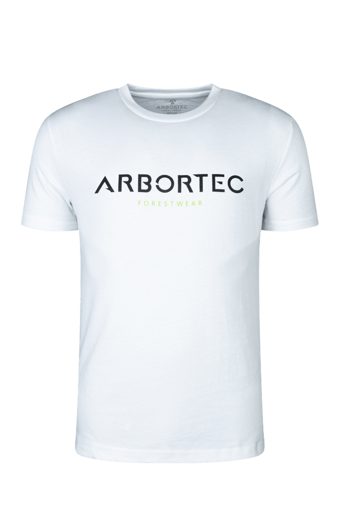 White Short Sleeve T-Shirt Short - Arbortec Forestwear