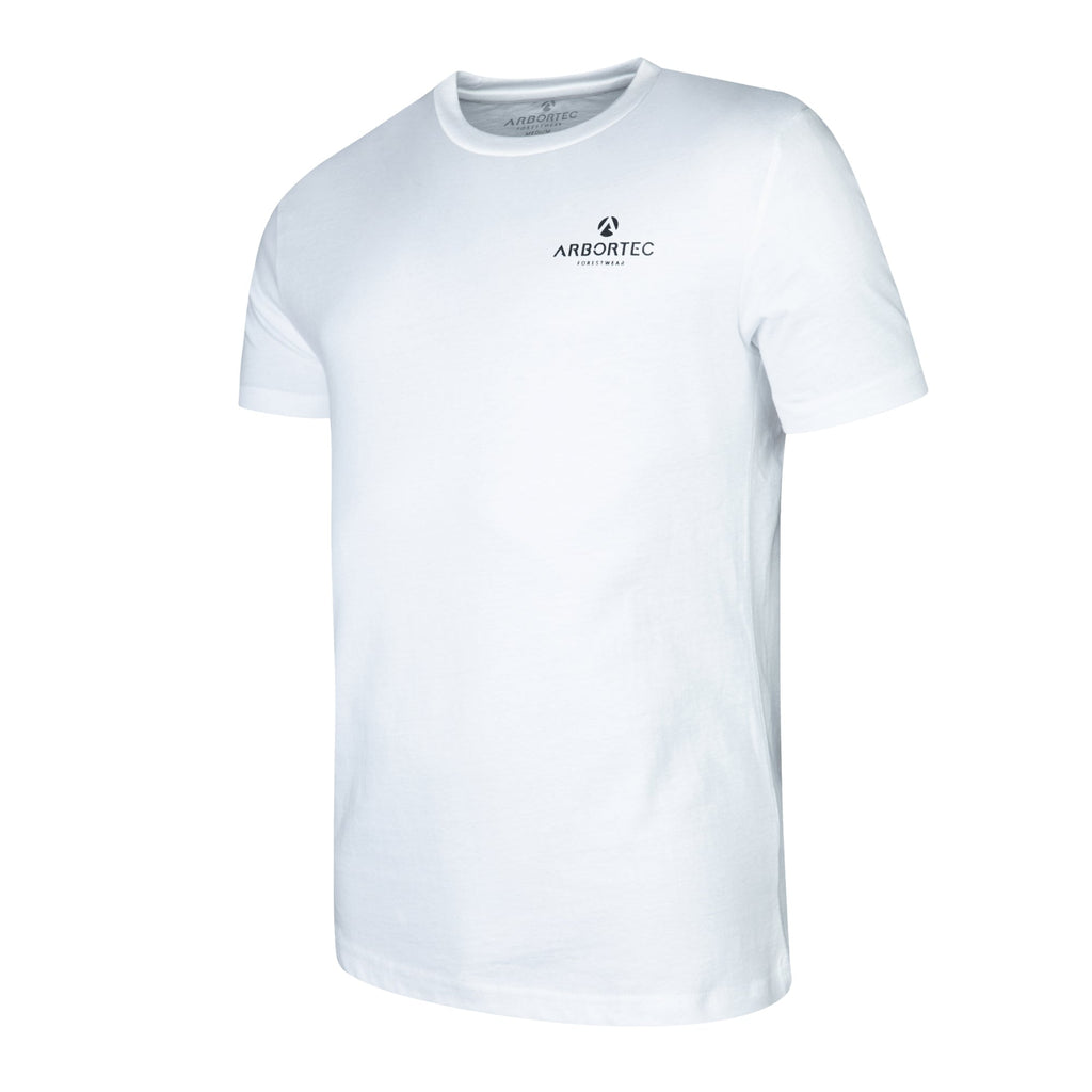 White Short Sleeve T-Shirt Short (Black - AFS/AIS) - Arbortec Forestwear