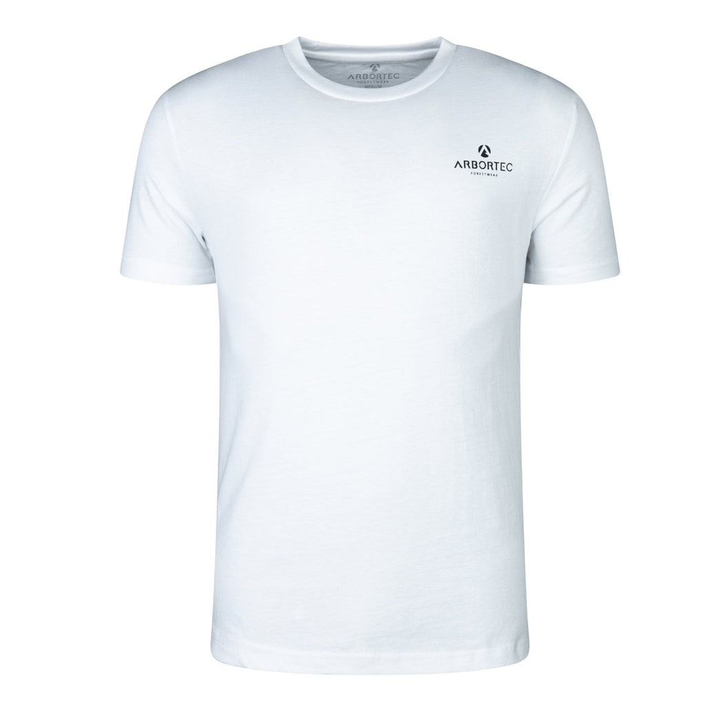 White Short Sleeve T-Shirt Short (Black - AFS/AIS) - Arbortec Forestwear