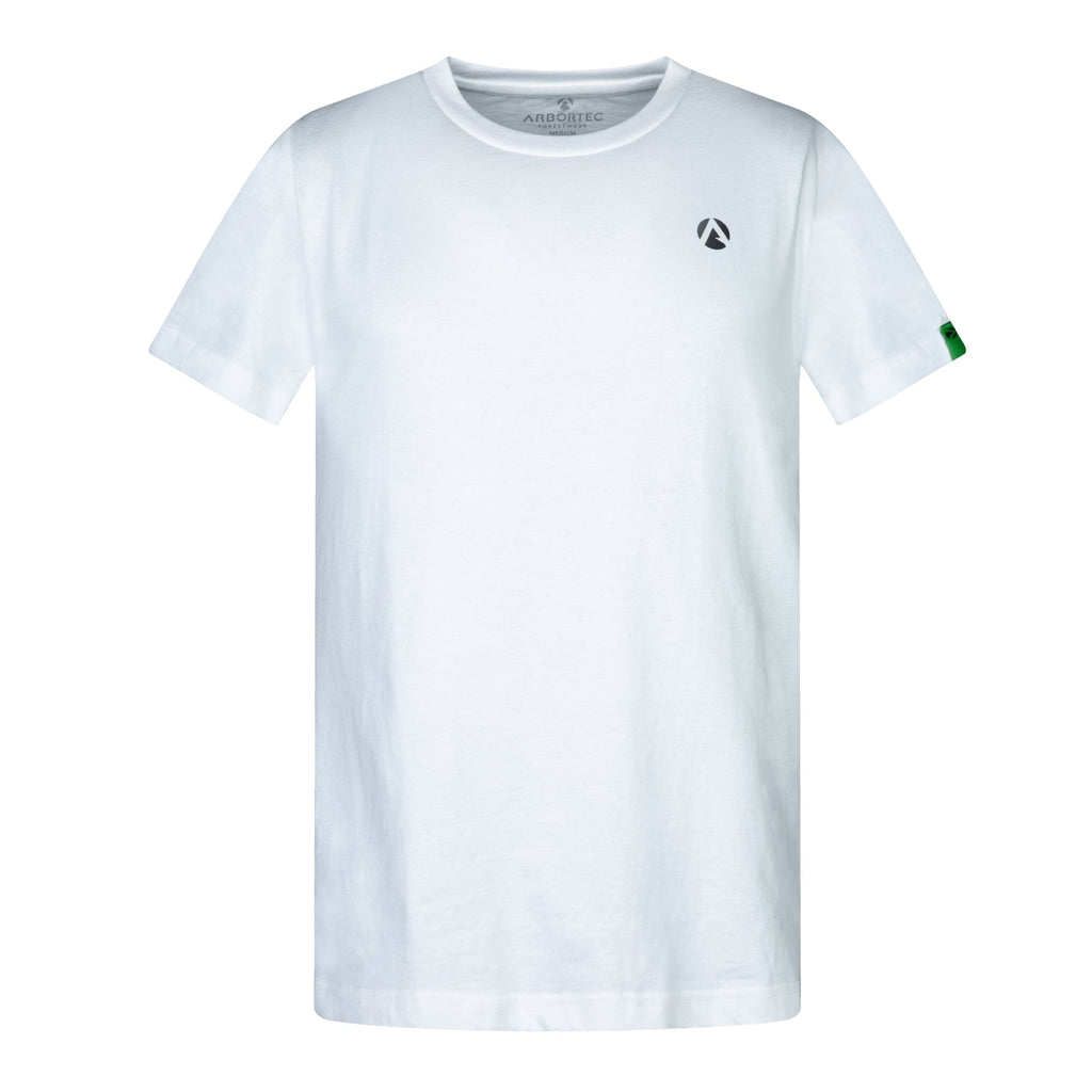 White Short Sleeve T-Shirt Short (Black - AIS) - Arbortec Forestwear