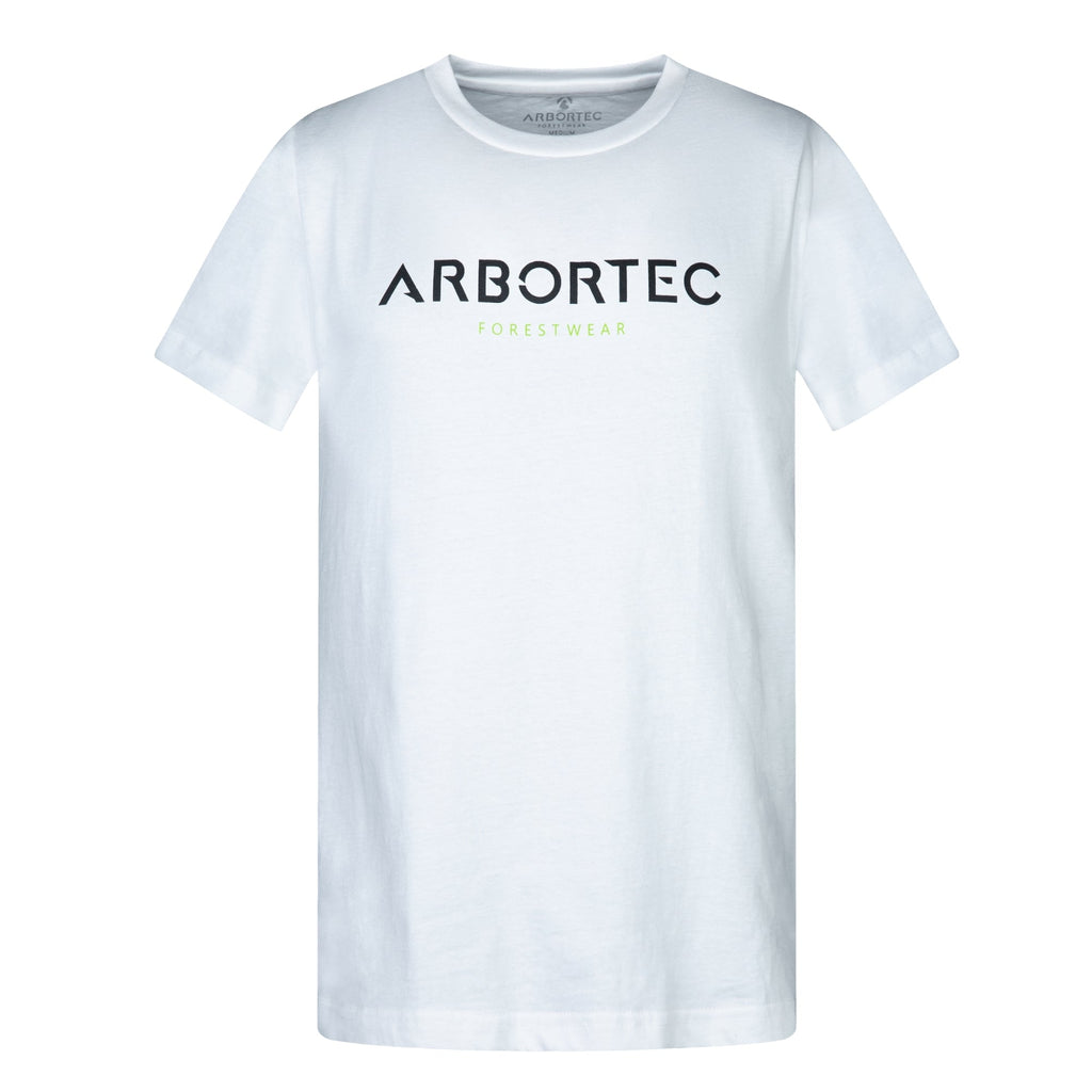 White Short Sleeve T-Shirt Short (Black - AWL) - Arbortec Forestwear