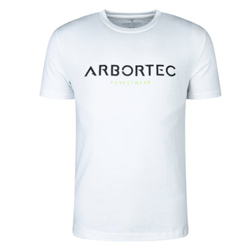 White Short Sleeve T-Shirt Short (Black - AWL) - Arbortec Forestwear