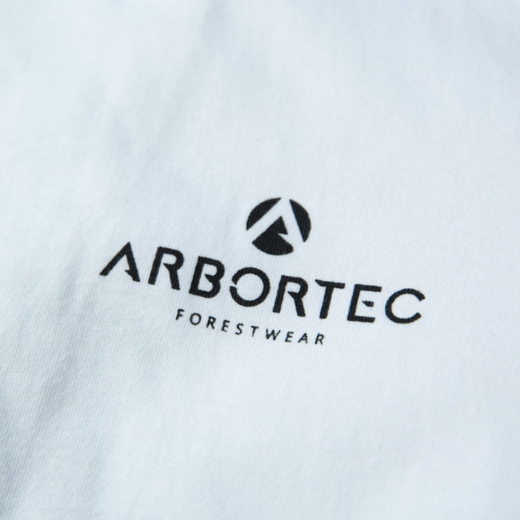 White Short Sleeve T-Shirt Short (Lime - LTTL/AFS) - Arbortec Forestwear