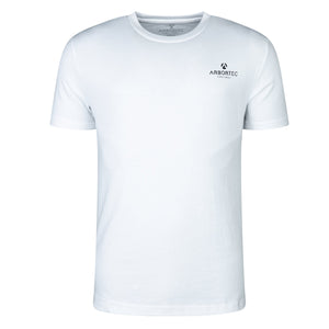 White Short Sleeve T-Shirt (Lime - LTTL/AFS) - Arbortec Forestwear