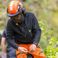 Wolf Half Zip Warm Sweater Grey - Arbortec Forestwear