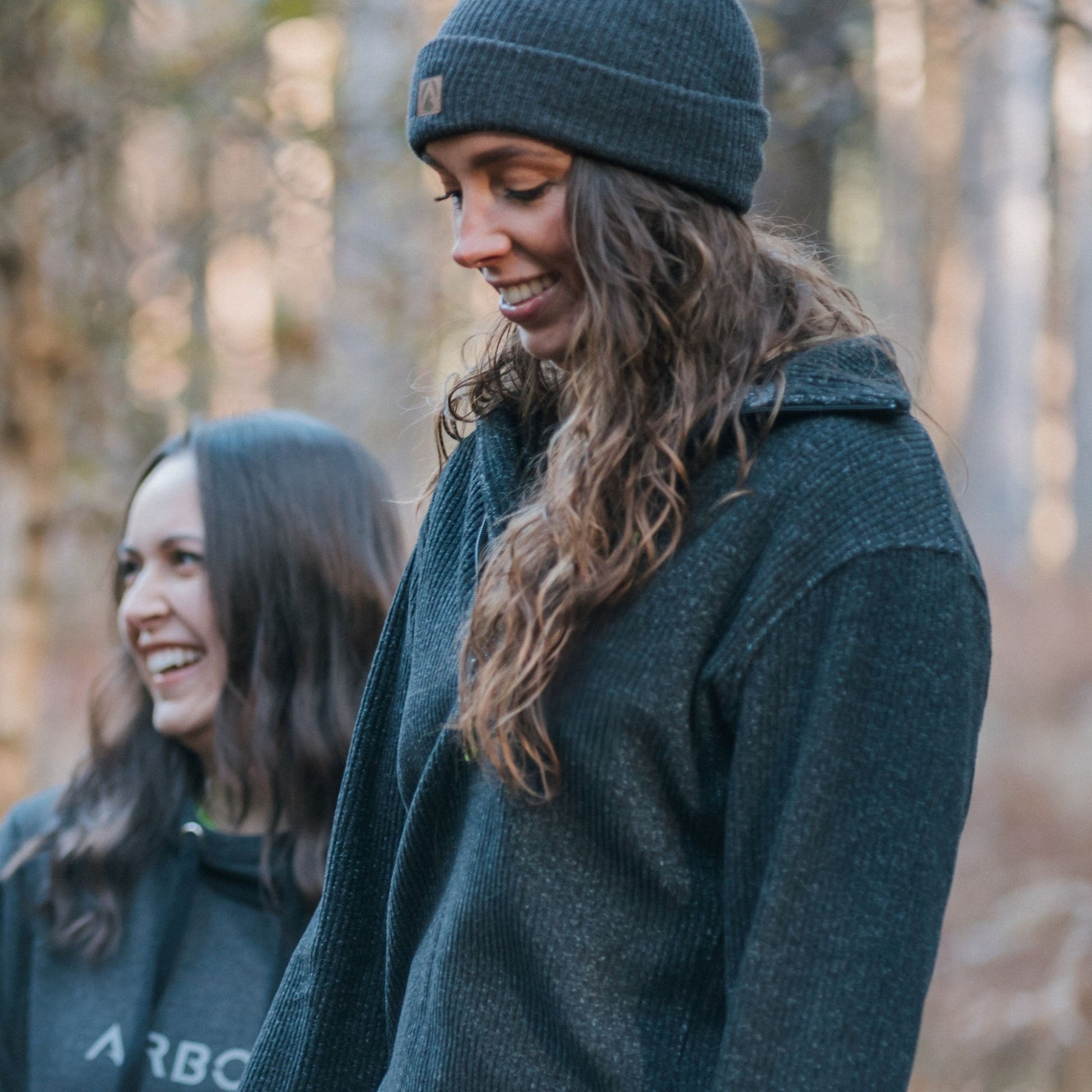 Wolf Half Zip Warm Sweater Grey - Arbortec Forestwear