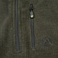 Wolf Half Zip Warm Sweater Olive - Arbortec Forestwear